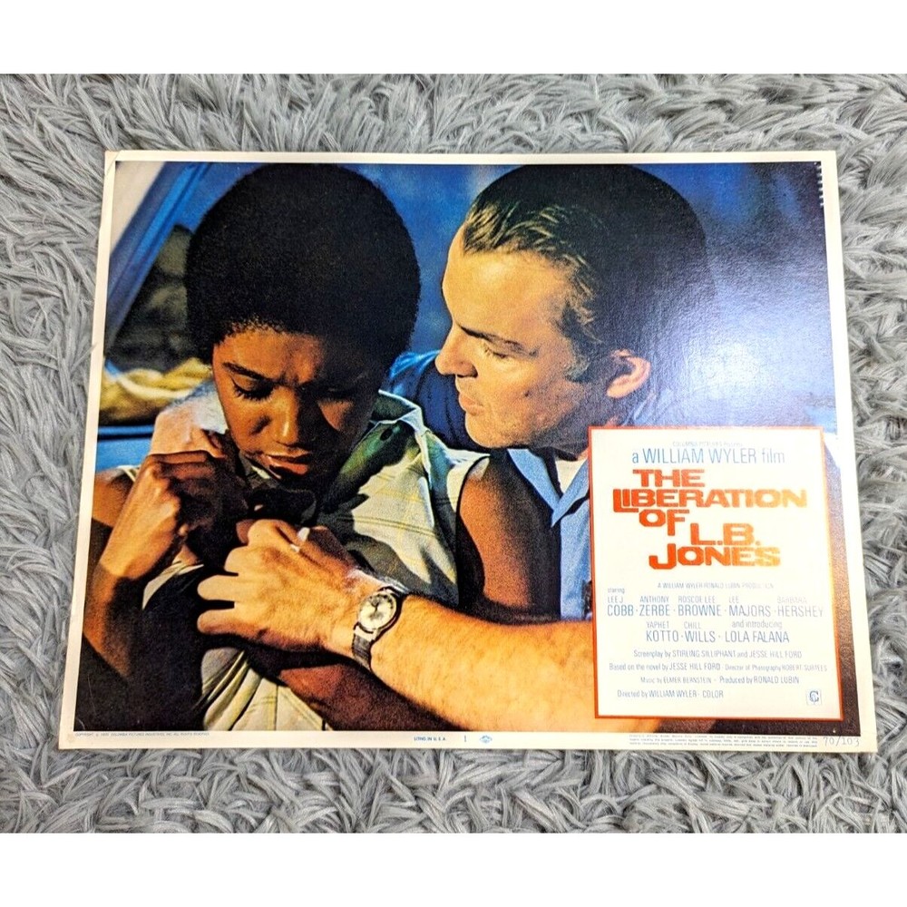 The Liberation of LB Jones 1970 Lobby Card Movie Poster Anthony Zerbe Neo Noir